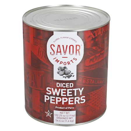 Peppadew Red Pepper Diced Mild 105 oz., PK2 00020